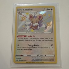 Pokémon TCG Shining Fates Shiny Vault Holo Rare Card Cinccino SV094/SV122 on eBay