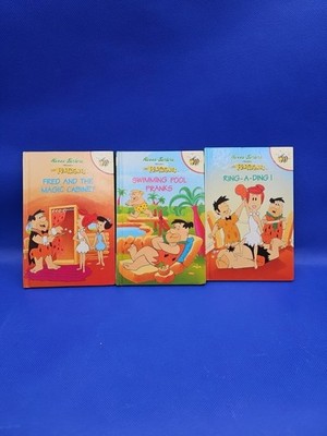 3 x Hanna-Barbera Presents The Flinstones Buzz Books 