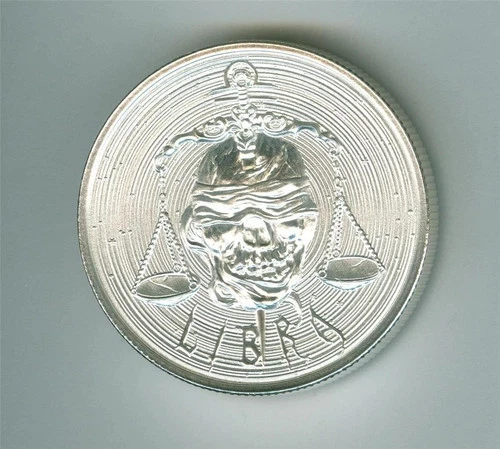 Zombie Zodiacs Series  LIBRA-  1 oz. Silver Capsuled USA Made Limited BU