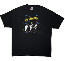 Vintage Soda Stereo 2007 Official Tour Shirt Size XL Vinyl LP Concert Merch
