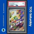 2024 POKEMON STELLAR CROWN #143/142 BULBASAUR ILLUSTRATION RARE PSA 9