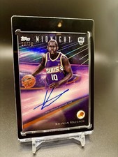 2025 Topps Midnight NBA Khaman Maluach Rookie Horizon Signatures /75 Auto Suns