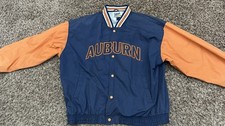 Vintage Official Fan Sportswear NCAA Auburn Tigers Windbreaker Jacket Mens Sz XL