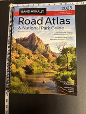 Rand Mcnally 2025 Road Atlas & National Park Guide by Rand McNally (2024,...