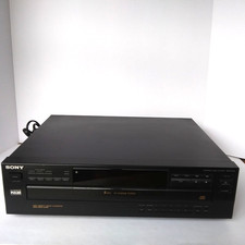 Sony 5 Disc CD Changer High Density Converter Hybrid Pulse D/A Stereo System