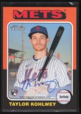 2024 Topps Heritage Taylor Kohlwey #ROA-TK Real One Autographs