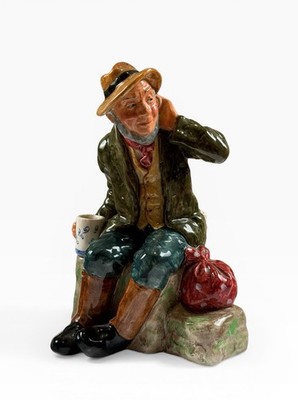 Royal Doulton  Owd Willum  HN 2042 Porcelain Figurine Copr 1948 England