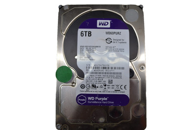 WD PURPLE SURVEILLANCE 6TB 3.5'' SATA Hard Drive HDD WD60PURZ-85ZUFY1