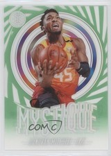 2019-20 Panini Illusions Mystique Emerald Donovan Mitchell #13 08ti