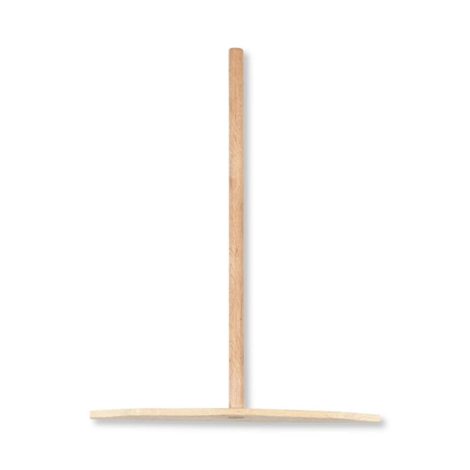 KRAMPOUZ Holz Teigverteiler Flach 18 cm - Crepes Crepesverteiler Teigschaber - Bild 1 von 1