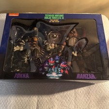 NECA Teenage Mutant Ninja Turtle Tokka and Rahzar Figures