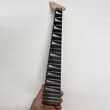 DIY Maple Electric Guitar Neck, 24 Frets, 25.5 Inch Scale, Zizyphus Jujuba