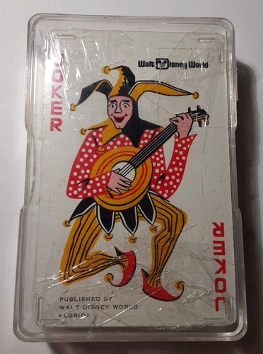 Walt Disney World Vintage Disney World Sealed Card Deck - Picture 12 of 20