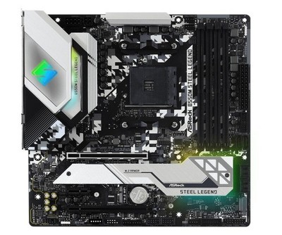 ASRock B550M Steel Legend Motherboard   B550 Socket AM4 D4 M.2 M-ATX for Ryzen *