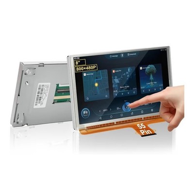 8'' DJ080PA-01A LCD Touch Screen Replacement for MyLink/GMC IntelliLink System (