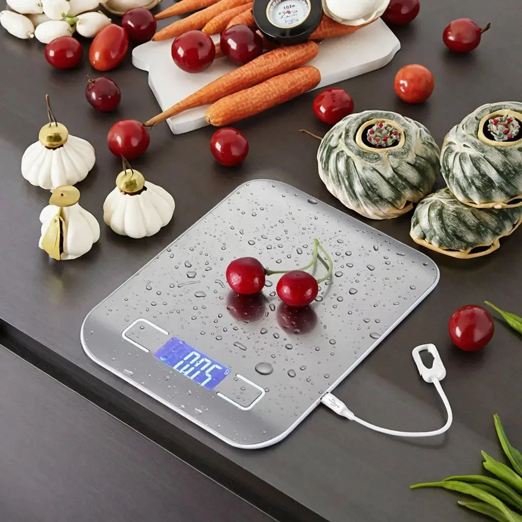 Digital Kitchen Scale LED Display 10kg/1g Scales Snacks Weighing Baking Tools
Opens in a new window