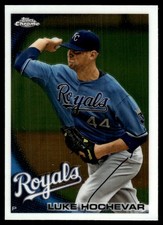 Luke Hochevar 2010 Topps Chrome #97 Royals MLB READ FREE SHIPPING AutographDen