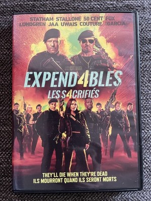 Expend4bles (Expendables 4) DVD Sylvester Stallone Rare Jason Statham