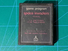 Space Invaders [Text Label] - Atari 2600 Cartridge - Tested & Working - Player-G