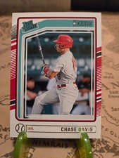 2024 Donruss Baseball Rated Prospects Chase Davis #104 (RC) St Louis Cardinals