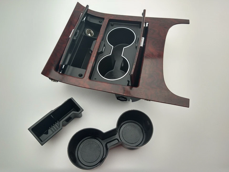 ✅Cadillac Escalade 2007-2014 bisel inferior consola central portavasos panel OEM Foto 3 de 4