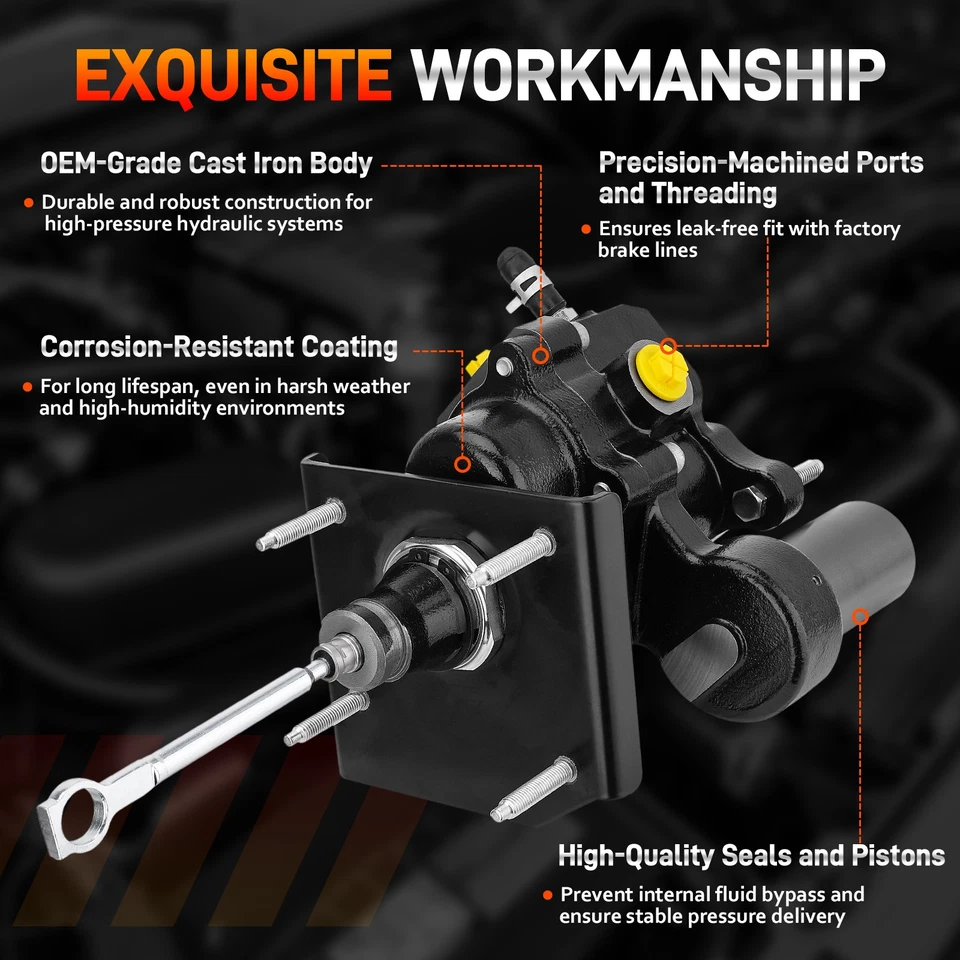 Potenciador de freno hidráulico para Ford F250 F350 F450 F550 Super Duty 2011-2015 Foto 4 de 4