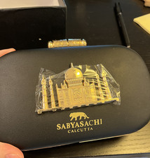 Sabyasachi Taj Mahal Clutch Bag Party Evening Formal Purse - BLACK