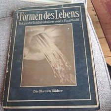 Formen des Lebens Botanische Lichtbildstudien Die Blauen Bucher Blue Books 1931