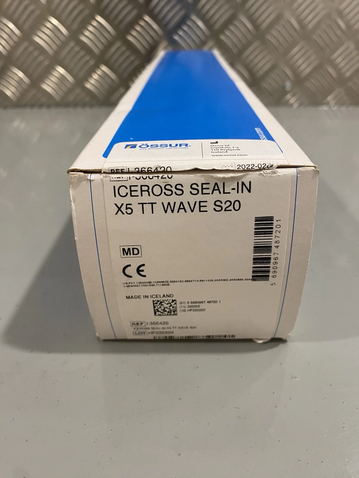 Ossur Iceross Seal-In X5 TT Wave S20 205 For Amputees Brand New 2