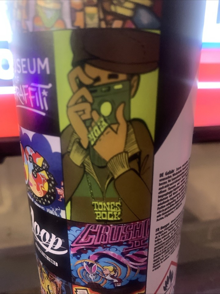 graffiti spray paint can From Museum Of Graffiti @ 1000 LOOP KING BLADE ...