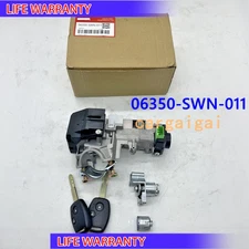 Ignition & Door Lock Cylinder Switch Set w/2 Remote Keys For Honda CRV 2007-2011