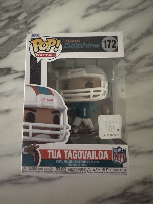 Funko Pop! Football: Tua Tagovailoa #172 Miami Dolphins 
