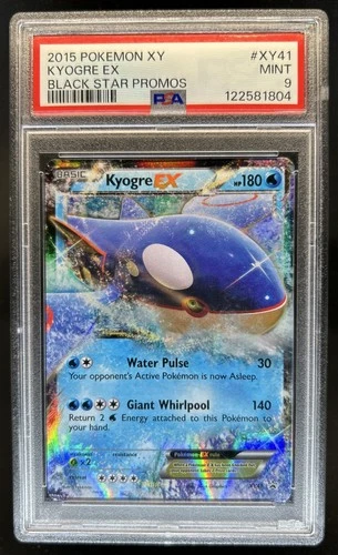 Pokemon XY Promos Kyogre 2015 #XY41 PSA 9