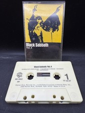 BLACK SABBATH / Vol. 4 -  Cassette (1972) Ozzy RARE