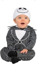 Infant 6-12 Mo. Disney Jack Skellington Nightmare Christmas Halloween Costume