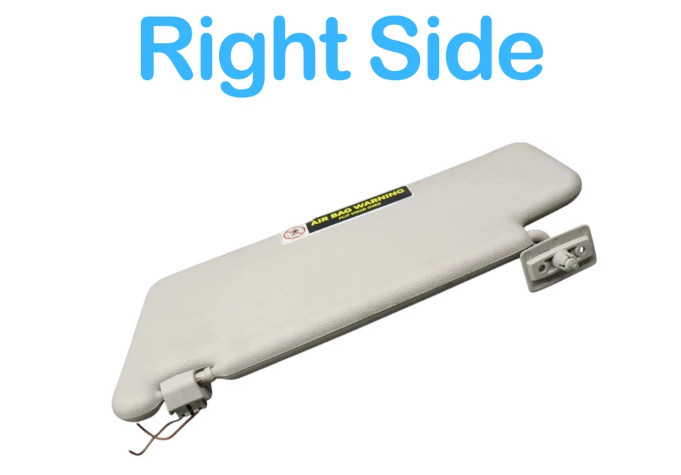 03-12 Mercedes SL500 SL550 lado derecho pasajero parasol parasol A2308100610 OEM Foto 3 de 4