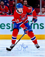 DAVID REINBACHER autographed SIGNED MONTREAL CANADIENS 8X10 photo
