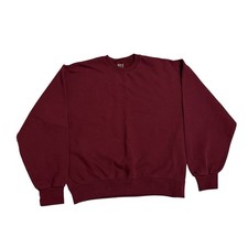 Maroon Fruit Of The Loom Adult Medium Crewneck Sweatshirt