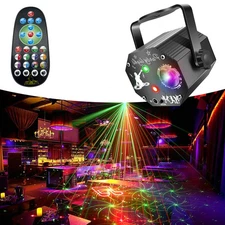 POGOLAB USB Powered Party LED Lights, DJ Disco Lights Remote Control for Parties