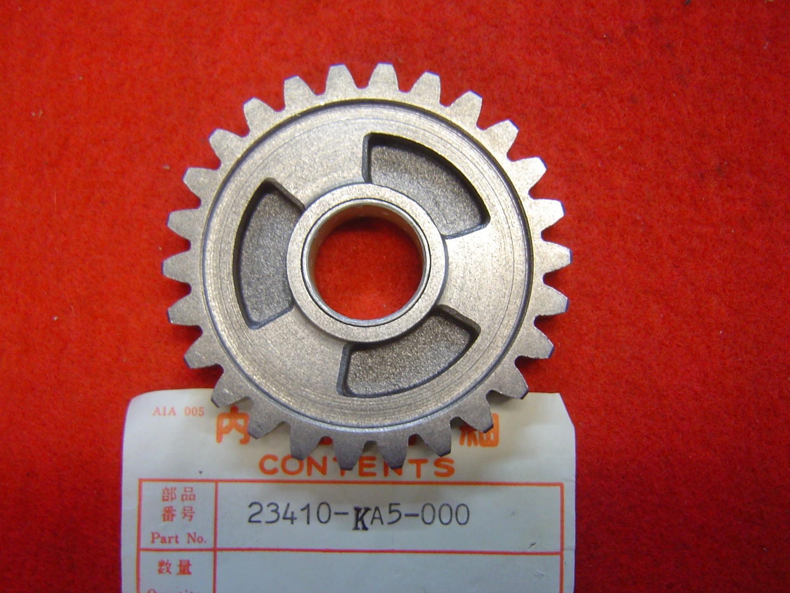 Pignon de boite 26 dents de vitesse moto de rechange Honda CR450 1981