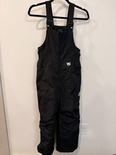 ZeroXposur Black Snow Suit Bib Pants Ski Kid's Bibs 10-12 Adjustable Straps