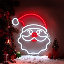 Christmas Neon Sign - Dimmable Neon Signs for Wall Decor, Christmas Light Sig...