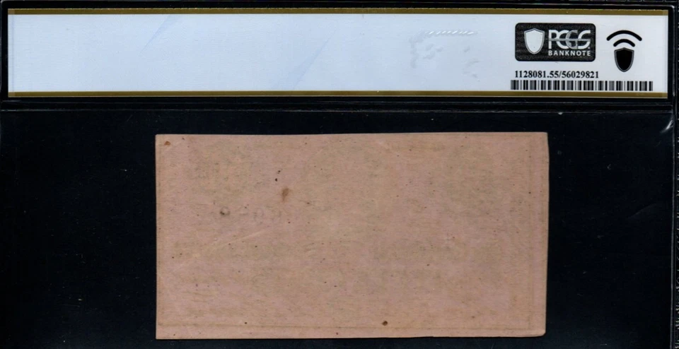 1864 50c Confederate States of America T-72 PCGS AU 55 Civil War Note! - Image 2 of 2
