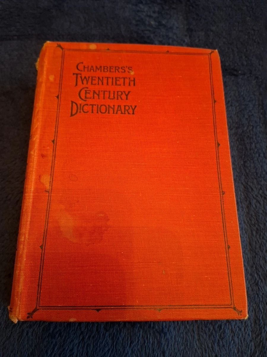 Chambers Dictionary in Antiquarian and Collectable Books for sale
