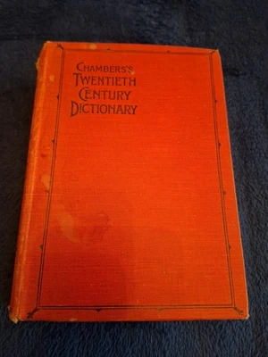 Chambers Dictionary in Antiquarian and Collectable Books for sale