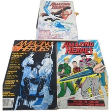 Cover of Amazing Heroes #124