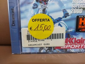 JEREMY McGRATH SUPERCROSS 2000 GIOCO SEGA DREAMCAST ITA PAL PRODOTTO New Nuovo
