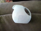 Fiesta ware powder blue pitcher