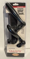 Larson QuickFit Storm Door Handle Set - Aged Bronze Curved Lever Part # 20297857