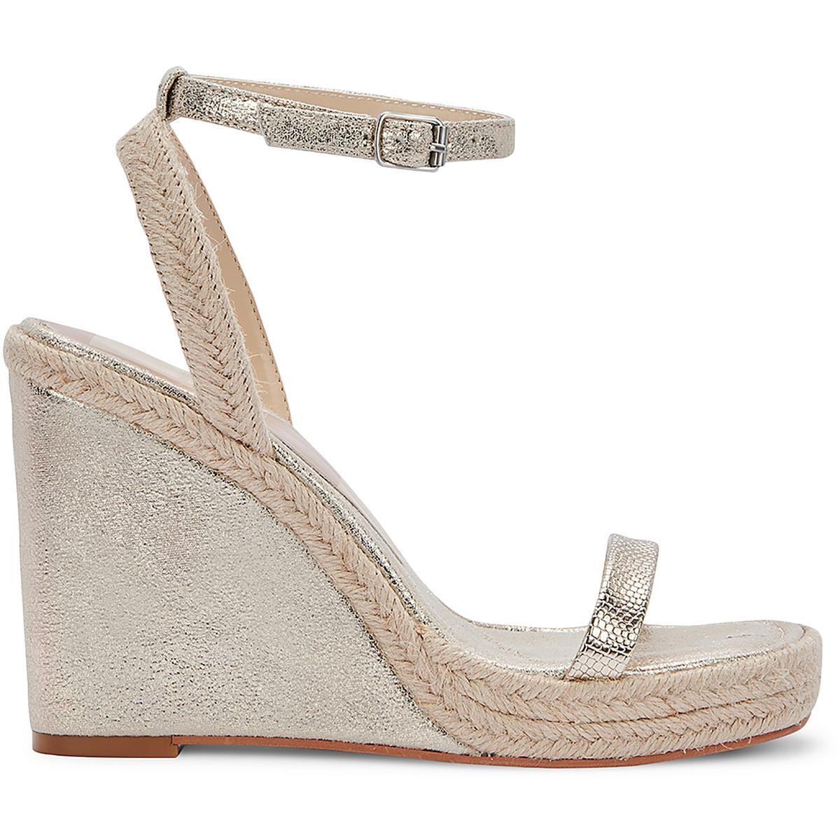 Dolce Vita Womens Aurora Ankle Strap Espadrille Wedge Sandals Shoes